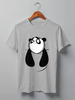 Заказать мужскую футболку в Москве. Футболка классическая Панда (Panda) от coolmag - готовые дизайны и нанесение принтов.