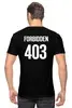 Заказать мужскую футболку в Москве. Футболка классическая 403 Forbidden от Djimas Leonki - готовые дизайны и нанесение принтов.