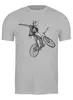 Заказать мужскую футболку в Москве. Футболка классическая Bike Punk  от oneredfoxstore@gmail.com - готовые дизайны и нанесение принтов.
