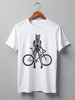 Заказать мужскую футболку в Москве. Футболка классическая Bike Punk  от oneredfoxstore@gmail.com - готовые дизайны и нанесение принтов.