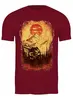 Заказать мужскую футболку в Москве. Футболка классическая Mountain Bike от oneredfoxstore@gmail.com - готовые дизайны и нанесение принтов.