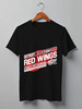 Заказать мужскую футболку в Москве. Футболка классическая Detroit Red Wings от Александр Глебов - готовые дизайны и нанесение принтов.
