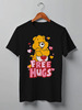 Заказать мужскую футболку в Москве. Футболка классическая Free Hugs от Leichenwagen - готовые дизайны и нанесение принтов.