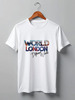 Заказать мужскую футболку в Москве. Футболка классическая "DIFFERENT WORLD": London от Octopuslabel - готовые дизайны и нанесение принтов.