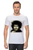 Заказать мужскую футболку в Москве. Футболка классическая Джими Хендрикс от valezar - готовые дизайны и нанесение принтов.