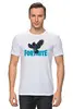 Заказать мужскую футболку в Москве. Футболка классическая Фортнайт от PrintGamer  - готовые дизайны и нанесение принтов.