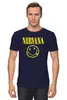 Заказать мужскую футболку в Москве. Футболка классическая Nirvana  от T-shirt print  - готовые дизайны и нанесение принтов.