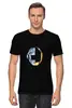 Заказать мужскую футболку в Москве. Футболка классическая Daft Punk от YellowCloverShop - готовые дизайны и нанесение принтов.