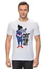Заказать мужскую футболку в Москве. Футболка классическая Прикольчик   от T-shirt print  - готовые дизайны и нанесение принтов.