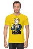 Заказать мужскую футболку в Москве. Футболка классическая Fallout boy от BAD OWL - готовые дизайны и нанесение принтов.