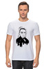 Заказать мужскую футболку в Москве. Футболка классическая Булгаков от d_ari.design@mail.ru - готовые дизайны и нанесение принтов.