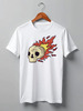 Заказать мужскую футболку в Москве. Футболка классическая Skulls от oneredfoxstore@gmail.com - готовые дизайны и нанесение принтов.