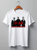 Заказать мужскую футболку в Москве. Футболка классическая Depeche Mode Band от Black Pimpf - готовые дизайны и нанесение принтов.