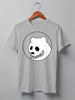 Заказать мужскую футболку в Москве. Футболка классическая Bear Here от oneredfoxstore@gmail.com - готовые дизайны и нанесение принтов.