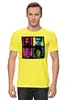 Заказать мужскую футболку в Москве. Футболка классическая Киану Ривз от T-shirt print  - готовые дизайны и нанесение принтов.