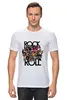 Заказать мужскую футболку в Москве. Футболка классическая Рок-н-ролл от YellowCloverShop - готовые дизайны и нанесение принтов.