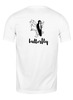 Заказать мужскую футболку в Москве. Футболка классическая бабочка от Ульяна Загадкина - готовые дизайны и нанесение принтов.