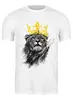 Заказать мужскую футболку в Москве. Футболка классическая Король Лев от printik - готовые дизайны и нанесение принтов.