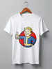 Заказать мужскую футболку в Москве. Футболка классическая Vault Boy от YellowCloverShop - готовые дизайны и нанесение принтов.