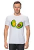 Заказать мужскую футболку в Москве. Футболка классическая авокадо от queen  - готовые дизайны и нанесение принтов.