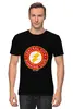 Заказать мужскую футболку в Москве. Футболка классическая The Flash от printik - готовые дизайны и нанесение принтов.