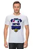 Заказать мужскую футболку в Москве. Футболка классическая Brawl Stars 8-BIT от weeert - готовые дизайны и нанесение принтов.