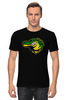Заказать мужскую футболку в Москве. Футболка классическая Злой крокодил от skynatural - готовые дизайны и нанесение принтов.