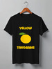 Заказать мужскую футболку в Москве. Футболка классическая Yellow Tangerine от alex.leonenko117@gmail.com - готовые дизайны и нанесение принтов.