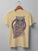 Заказать мужскую футболку в Москве. Футболка классическая CELTIC OWL от RAIDHO  - готовые дизайны и нанесение принтов.
