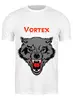 Заказать мужскую футболку в Москве. Футболка классическая Vortex от enotov - готовые дизайны и нанесение принтов.