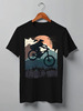 Заказать мужскую футболку в Москве. Футболка классическая Trailrider от oneredfoxstore@gmail.com - готовые дизайны и нанесение принтов.