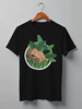 Заказать мужскую футболку в Москве. Футболка классическая Animals от oneredfoxstore@gmail.com - готовые дизайны и нанесение принтов.