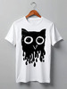 Заказать мужскую футболку в Москве. Футболка классическая Owl Here от oneredfoxstore@gmail.com - готовые дизайны и нанесение принтов.
