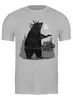 Заказать мужскую футболку в Москве. Футболка классическая Bad Bear Band от oneredfoxstore@gmail.com - готовые дизайны и нанесение принтов.