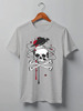 Заказать мужскую футболку в Москве. Футболка классическая Skulls от oneredfoxstore@gmail.com - готовые дизайны и нанесение принтов.