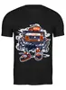 Заказать мужскую футболку в Москве. Футболка классическая Зомби кассета ( Zombie Cassette ) от Chance777 - готовые дизайны и нанесение принтов.
