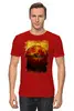 Заказать мужскую футболку в Москве. Футболка классическая Mountain Bike от oneredfoxstore@gmail.com - готовые дизайны и нанесение принтов.