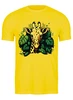Заказать мужскую футболку в Москве. Футболка классическая Жираф в тропиках  от Print design  - готовые дизайны и нанесение принтов.