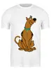 Заказать мужскую футболку в Москве. Футболка классическая Scooby Doo от YellowCloverShop - готовые дизайны и нанесение принтов.