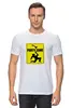 Заказать мужскую футболку в Москве. Футболка классическая PARTY ZONE от gent777 - готовые дизайны и нанесение принтов.