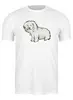 Заказать мужскую футболку в Москве. Футболка классическая Маленькая собачка. от Олег Симонов - готовые дизайны и нанесение принтов.