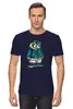 Заказать мужскую футболку в Москве. Футболка классическая Полярный мишка от T-shirt print  - готовые дизайны и нанесение принтов.