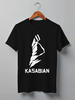 Заказать мужскую футболку в Москве. Футболка классическая Kasabian от Easy-store - готовые дизайны и нанесение принтов.