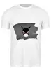 Заказать мужскую футболку в Москве. Футболка классическая Женщина-кошка (Коллекция: Герои носят маски) от GeekFox  - готовые дизайны и нанесение принтов.