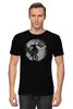 Заказать мужскую футболку в Москве. Футболка классическая Rider от oneredfoxstore@gmail.com - готовые дизайны и нанесение принтов.