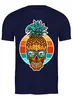 Заказать мужскую футболку в Москве. Футболка классическая SkullSummer от balden - готовые дизайны и нанесение принтов.