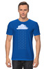 Заказать мужскую футболку в Москве. Футболка классическая Digital Rain от dmpdesign@inbox.ru - готовые дизайны и нанесение принтов.