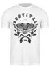 Заказать мужскую футболку в Москве. Футболка классическая OWL. SURVIVAL от Алексс Неро - готовые дизайны и нанесение принтов.