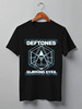 Заказать мужскую футболку в Москве. Футболка классическая Deftones от geekbox - готовые дизайны и нанесение принтов.
