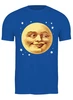 Заказать мужскую футболку в Москве. Футболка классическая Загадочная Луна от skynatural - готовые дизайны и нанесение принтов.